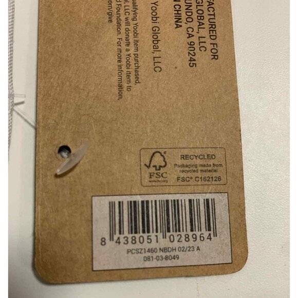 Yoobi Single Zipper Pencil Case Abstract Mountains 2pk - Picture 7 of 8